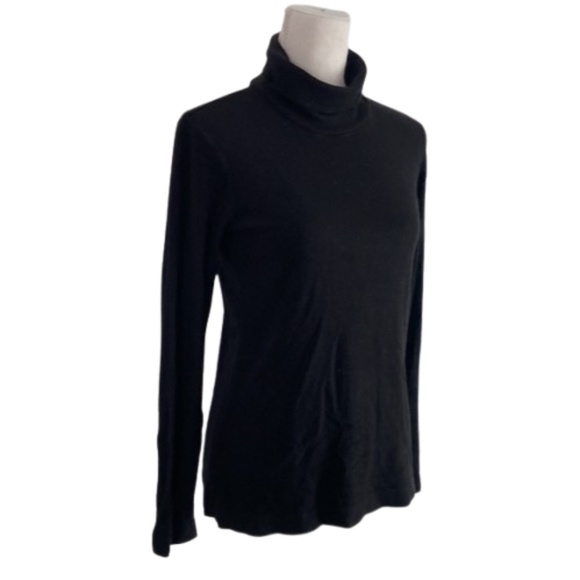 UNIQLO TURTLE NECK Medium black long sleeve - Picture 4 of 9
